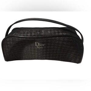 Dior Black Cosmetic Travel Bag